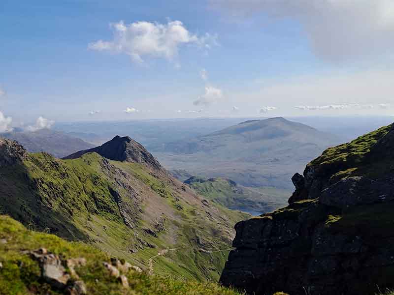 View from Snowdonia, Wales